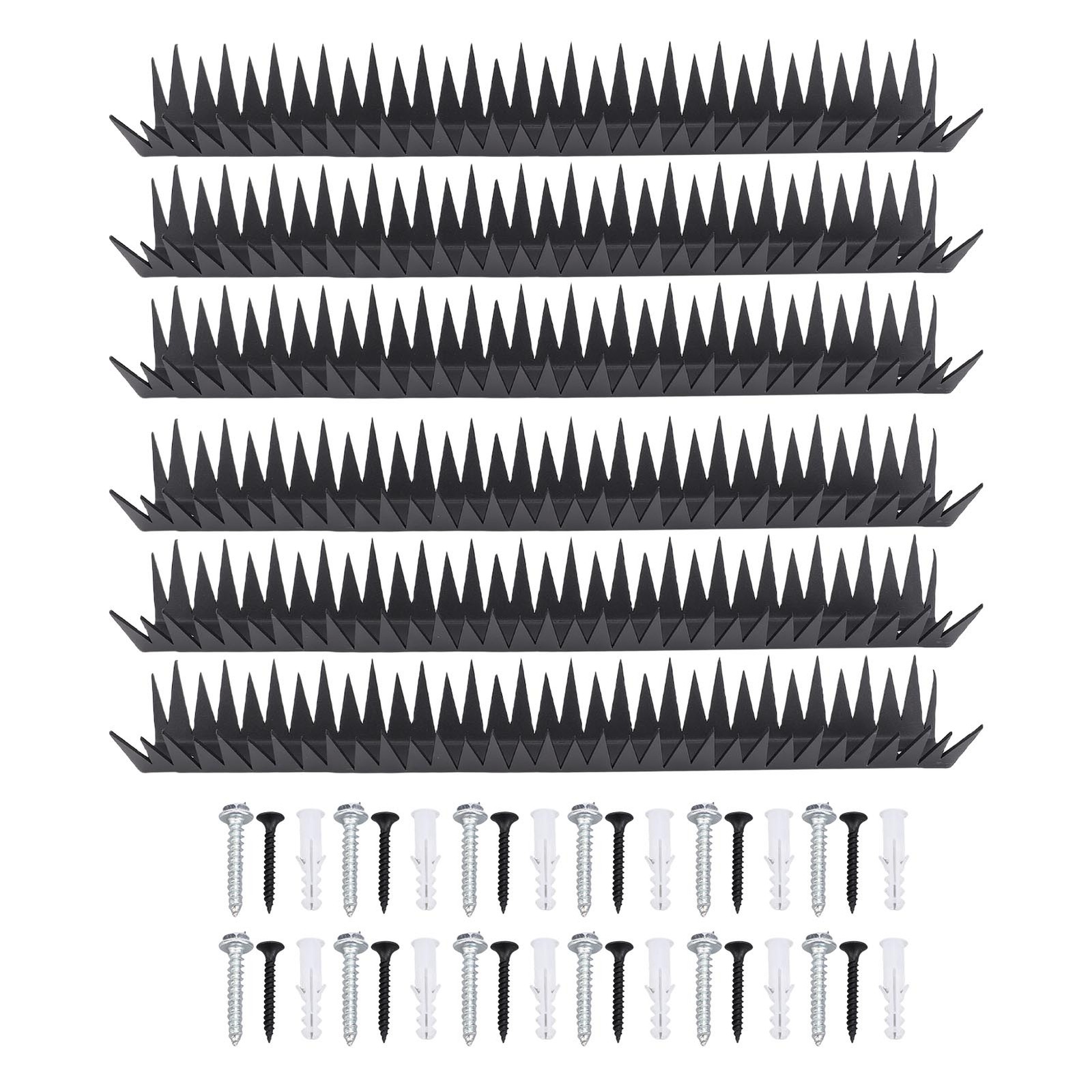 Metal Fence Spikes Durable Anti Climb For Home Gates Carbon Steel