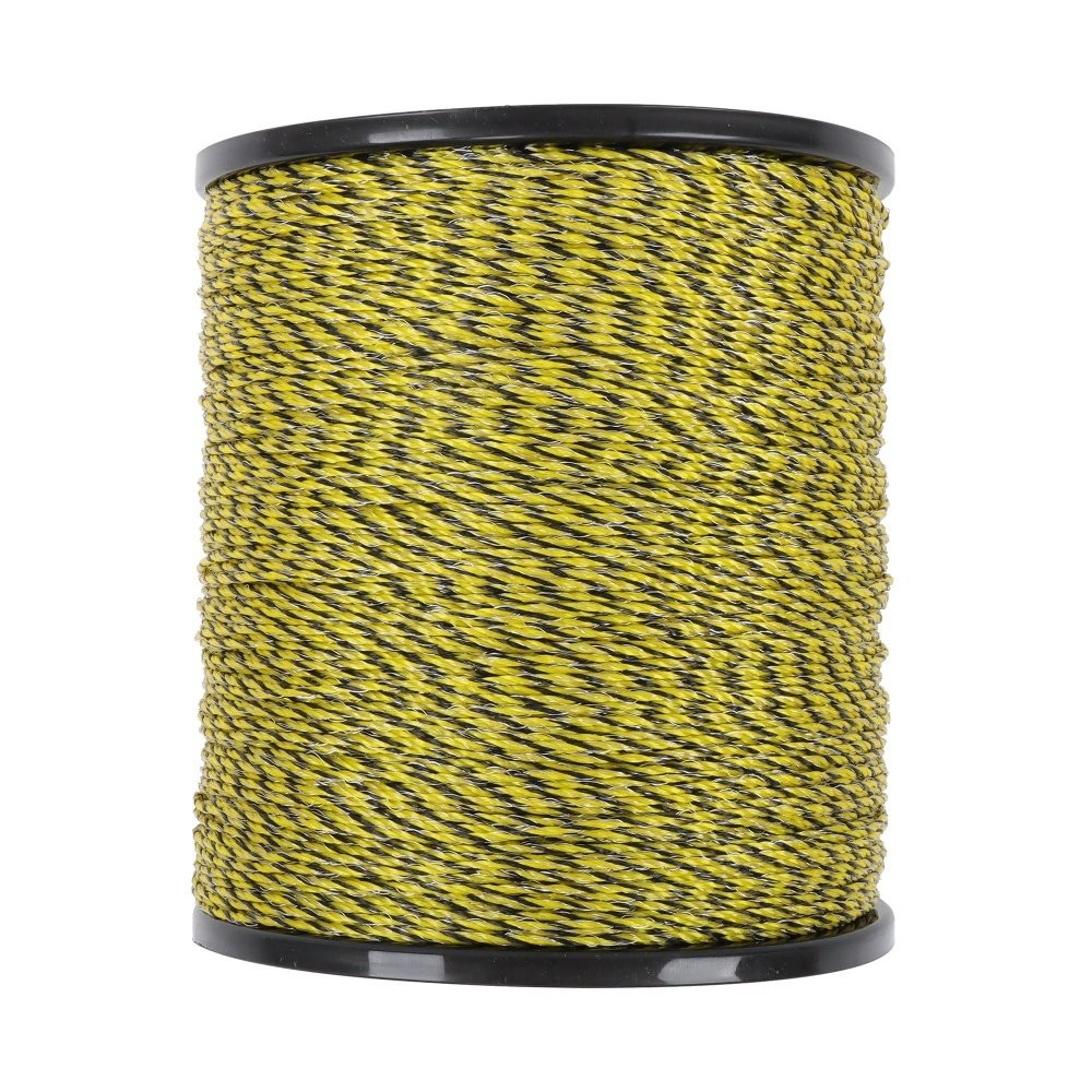 Upgraded Electric Fence Polywire 3366 Feet 1026 Meters 6 Stainless Steel Strand