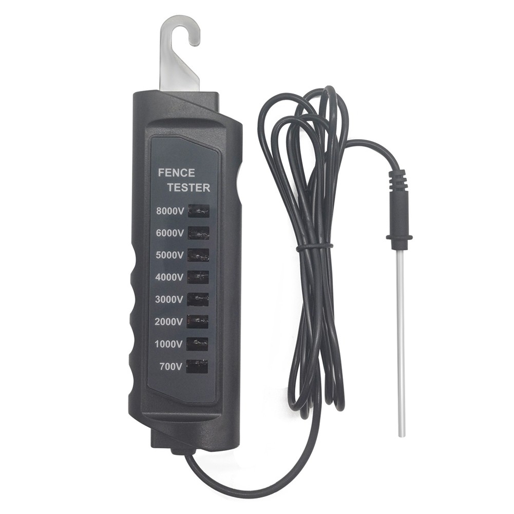 Electric Fence Voltage Tester Weather-Resistant For Livestock Safety Popular