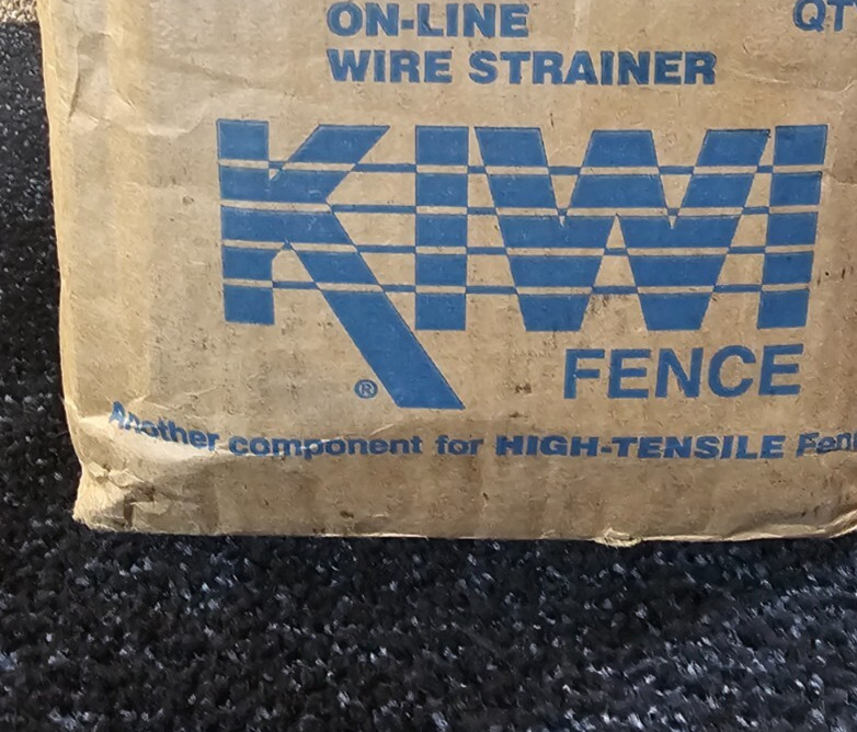 (QTY 25) KIWI On-line Wire Strainer High-Tensile Fencing Class 3 Galvanized Clip