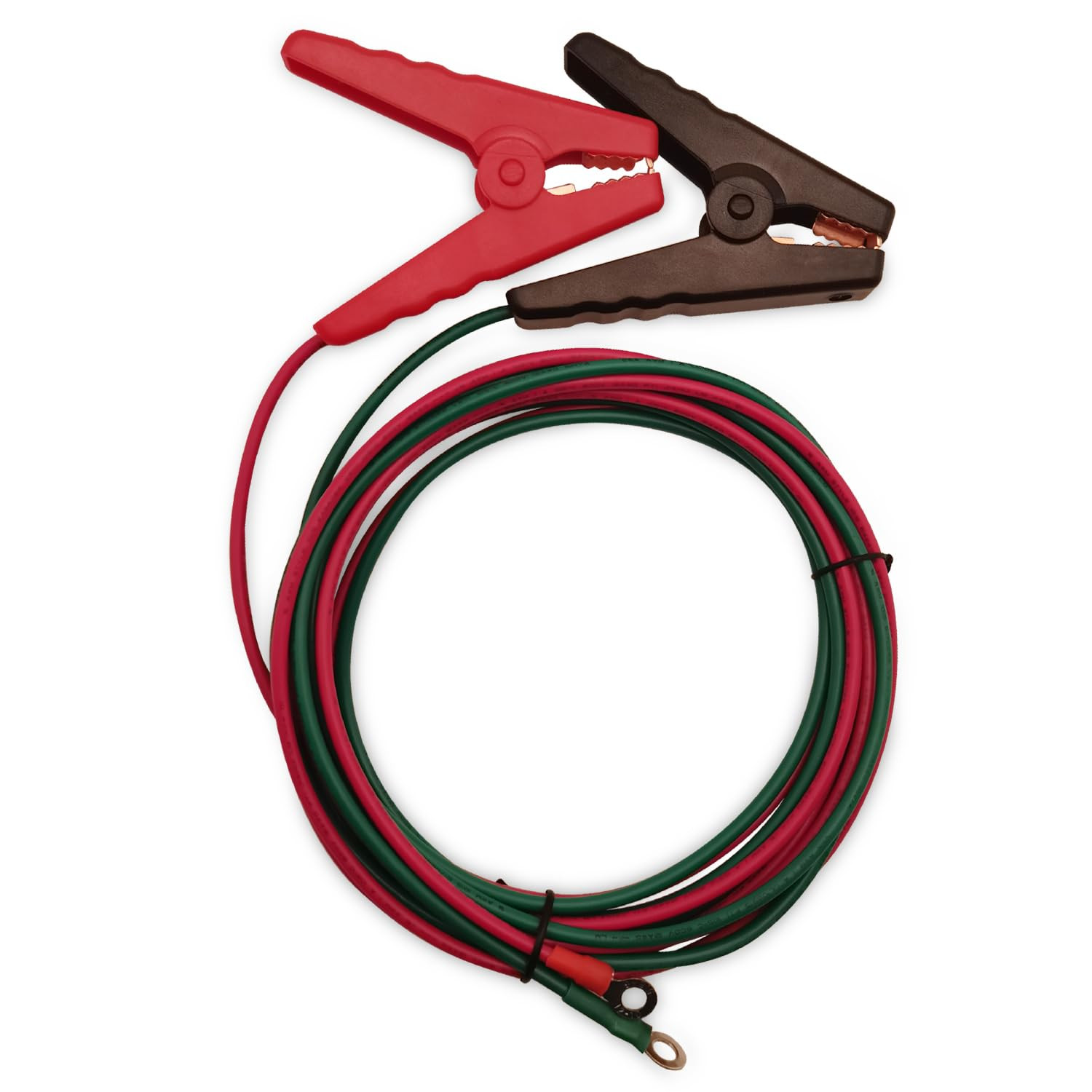 10Ft Farm Electric Fence Jump Leads – UL Listed Tinned Copper Wire with Crocodil