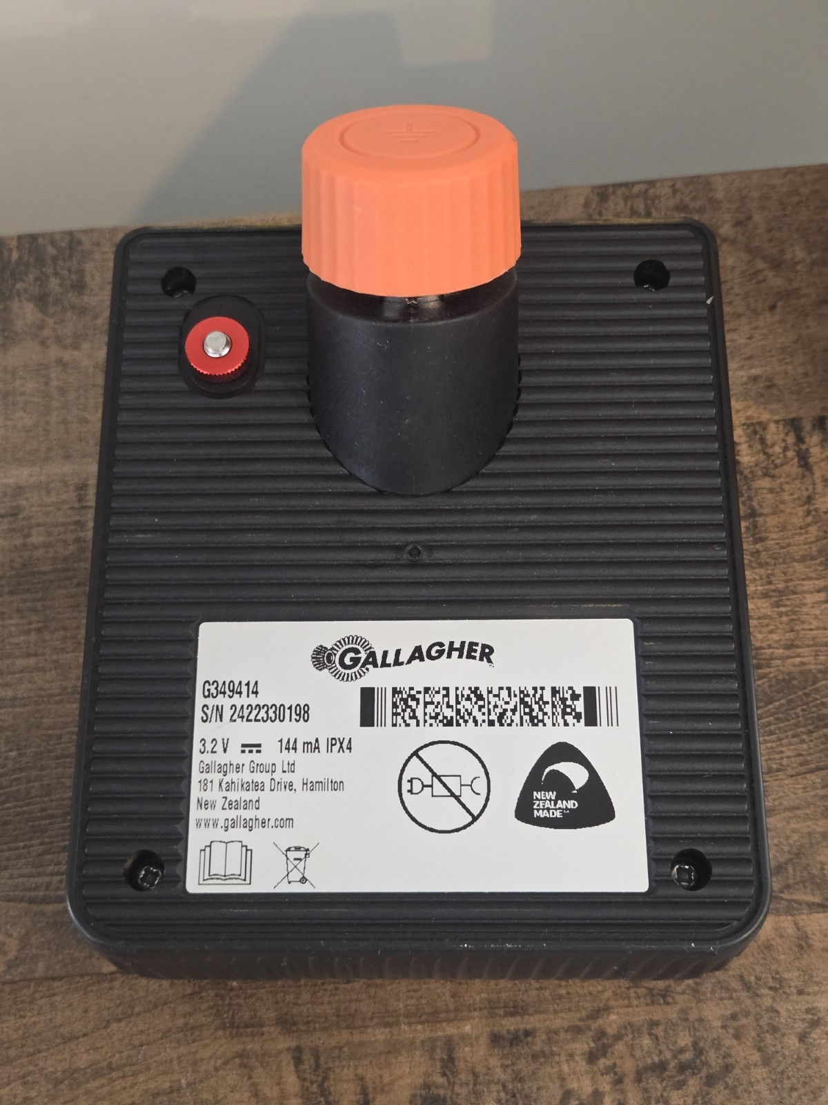 Gallagher G349414 S12 Lithium Solar Fence Energizer Electric