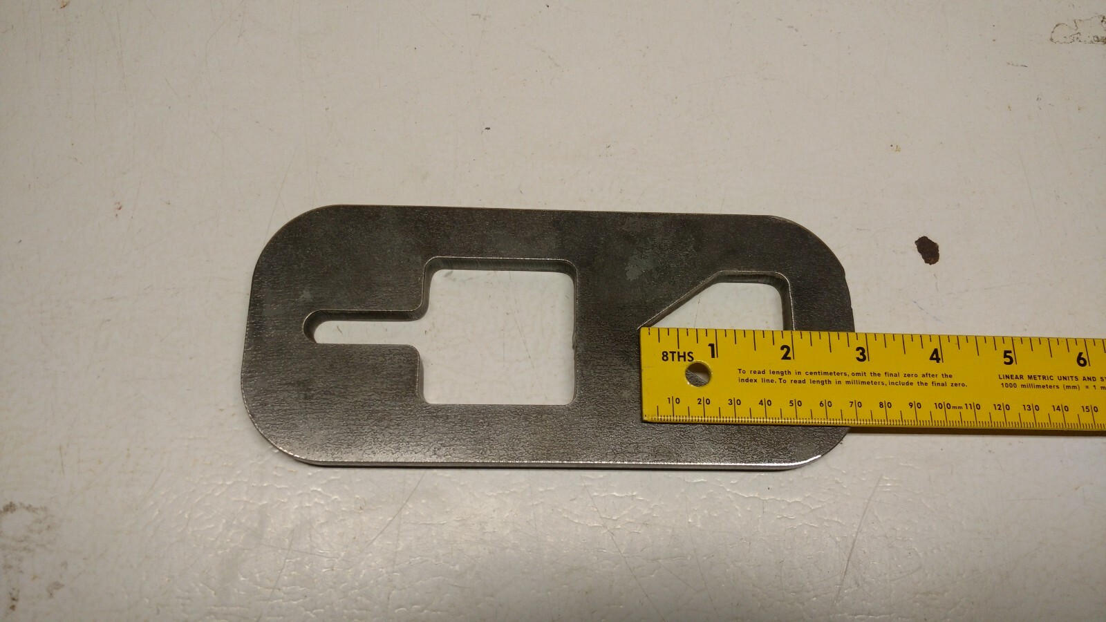 *NEW – HEAVY DUTY STEEL – T POST PULLER – PLATE ONLY – USE WITH JACK OR LOADER*