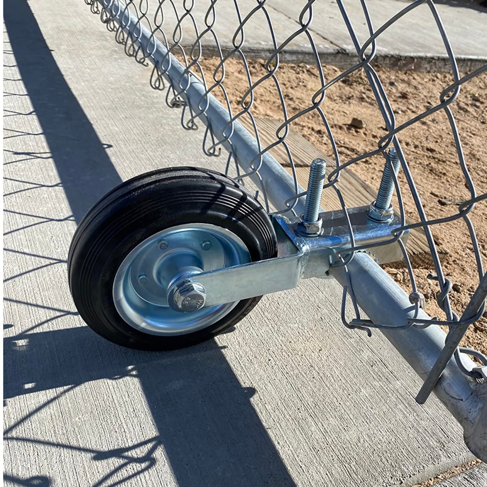 Gate Wheel Supporting Swing Gate with 1-5/8″ Thru 2-1/8″ Gate Frames, Gate Su…