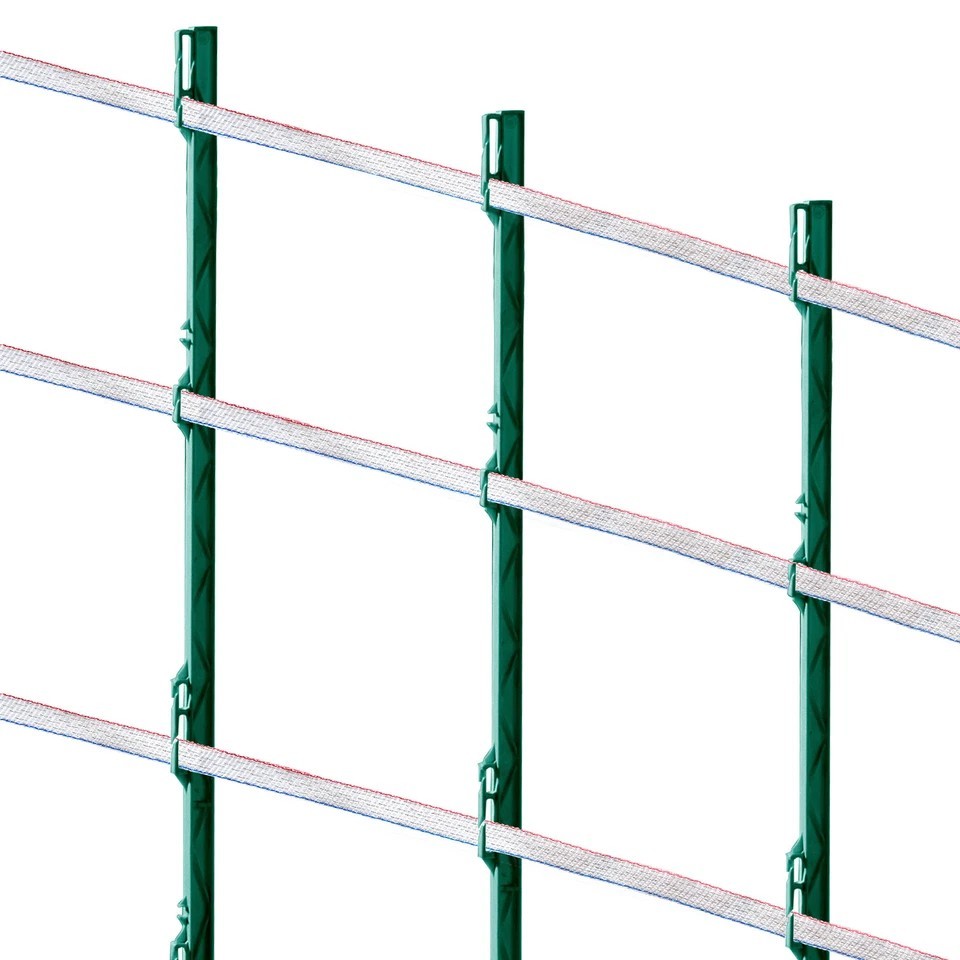 1640Ft 500M Electric Fence Tape Fencing Polytape Horse Cattle Livestock