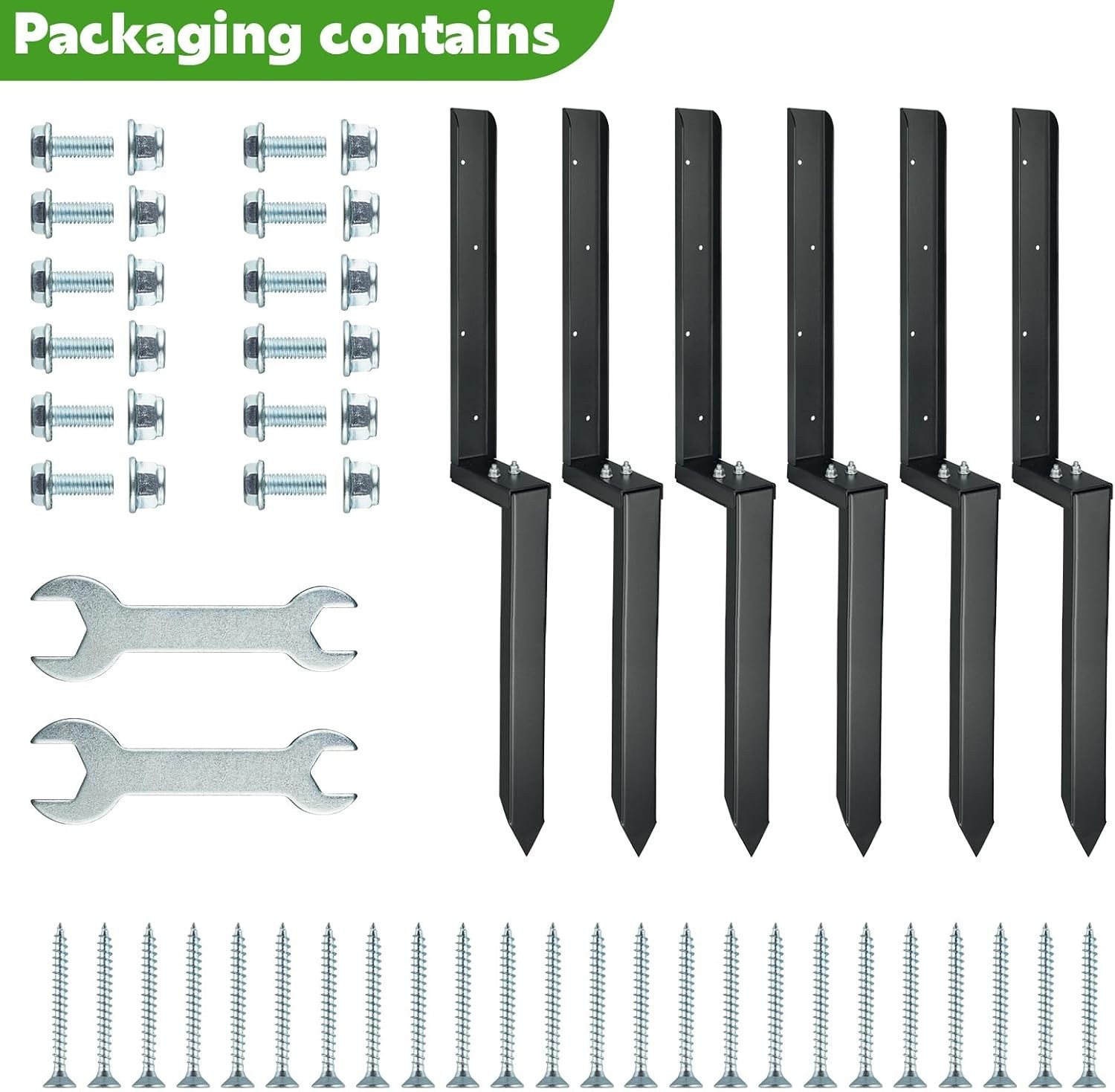 Corrosion-Resistant Fence Repair Stakes – Heavy Duty 32 Inch Support System