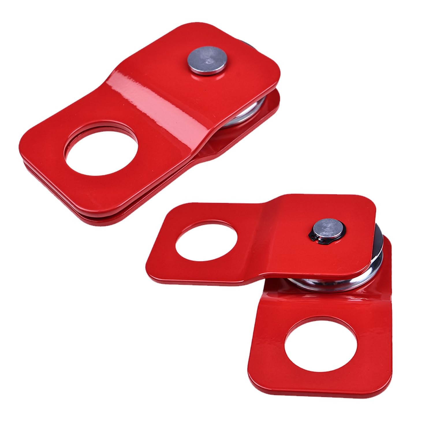 4 Ton Snatch Block Pulley 8000LB Recovery Winch Towing Accessory