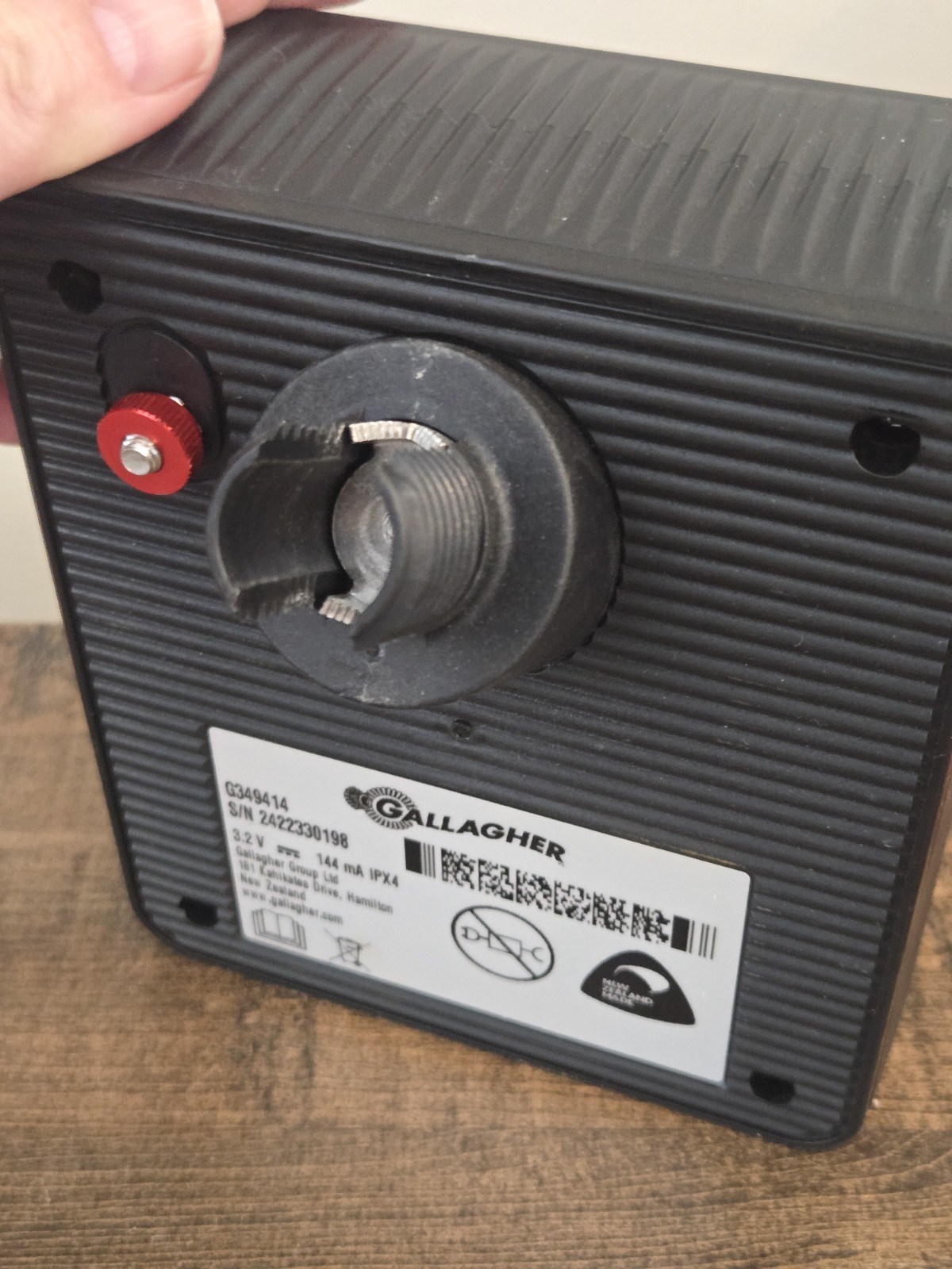 Gallagher G349414 S12 Lithium Solar Fence Energizer Electric