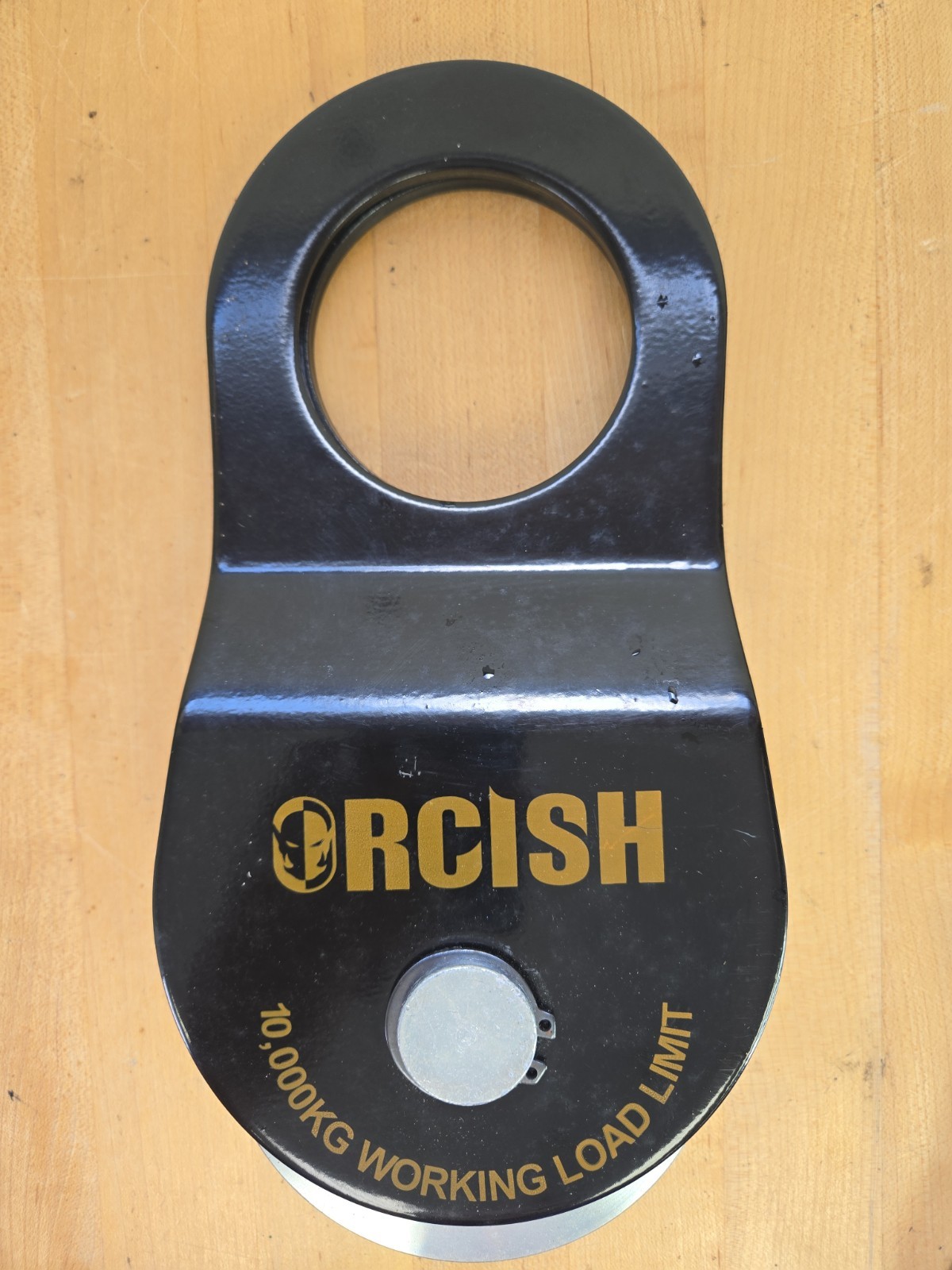 ORCISH 10 Ton Snatch Block, 22,000 LBS Capacity Block and Tackle Pulley Syste