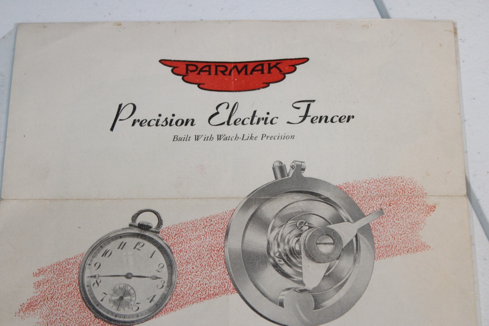 Vintage Advertisement PARMAK Electric Fencer