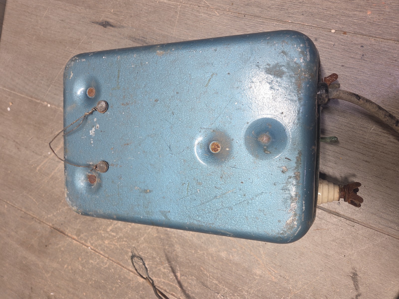 Vintage Parmak Electric Fencer Unit Model A-S Parker McCrory 6V Untested No Plug