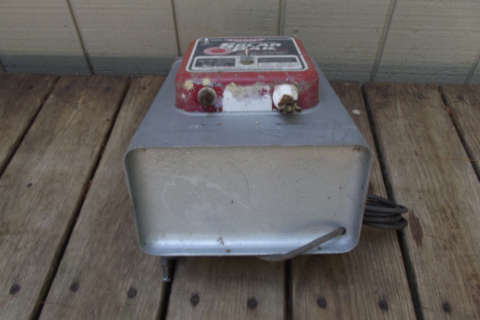 PARMAK Fence Charger Converted to 120v