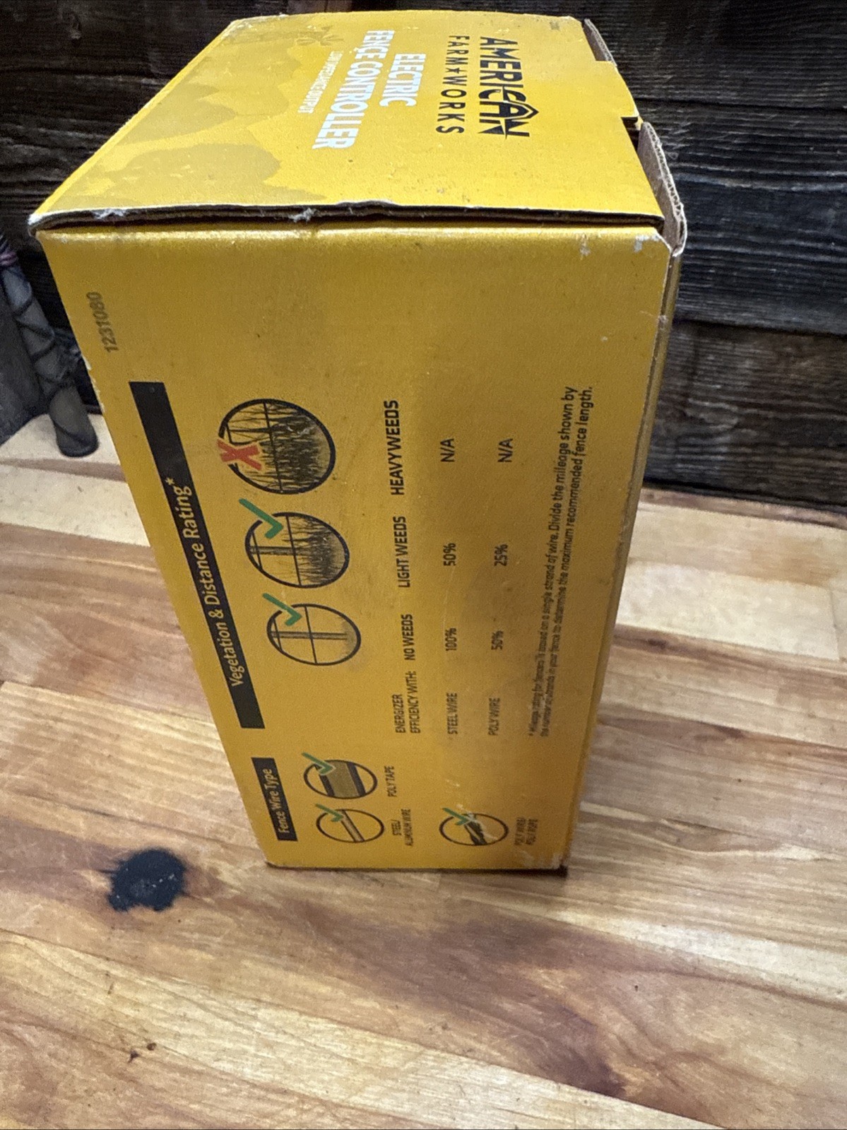American Farm Works 2 Mile Electric Fence Controller AC Powered, New(1231080)