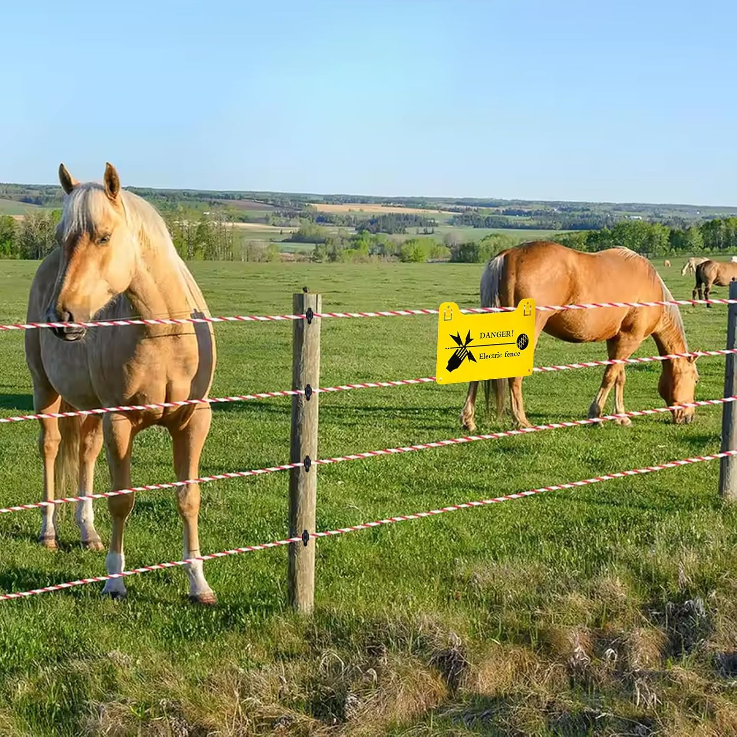 Ultra-Low Resistance Electric Fence Polywire for Animal Containment and Security