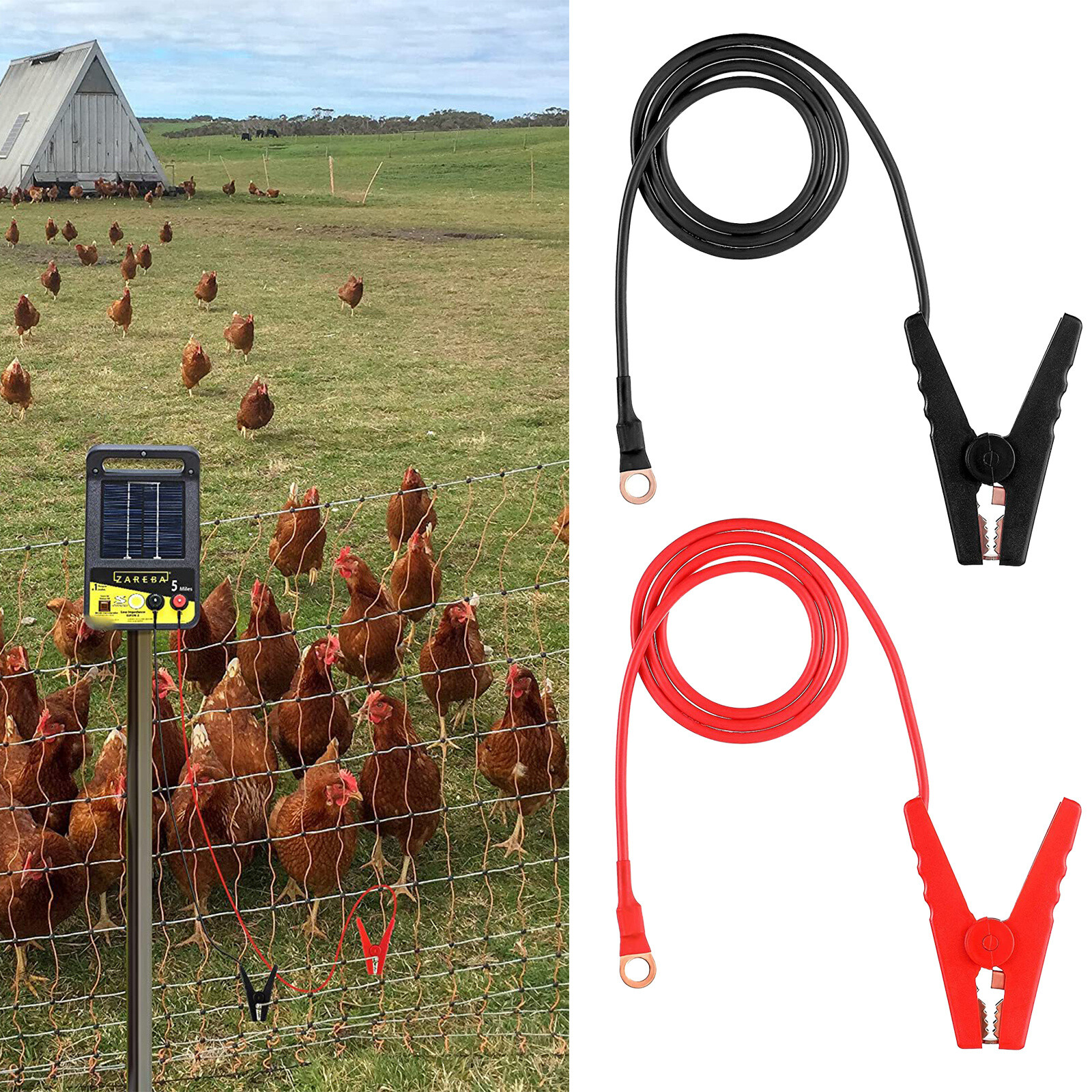For Animal Cattle Poultry Supplies Electric Fence Controller Set USfj13j
