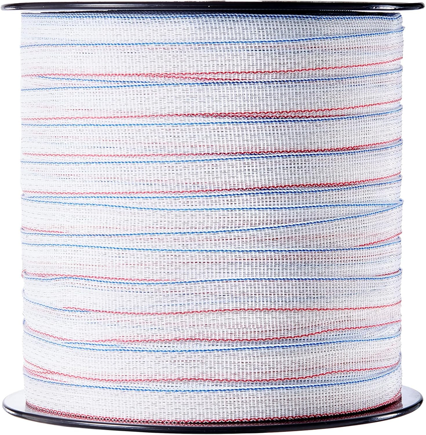 Polytape Electric Fence, 1640Ft with 6 Stainless Steel Strands for Livestock