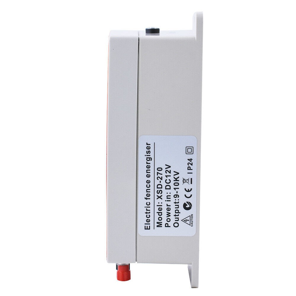Electric Fence Charger 10KV Output 10KM Range for Farm Animal Security Control