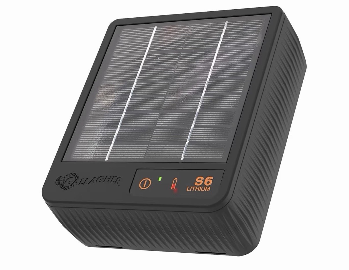 Gallagher S6 Solar Electric Fence Charger | Solar Fence Energizer