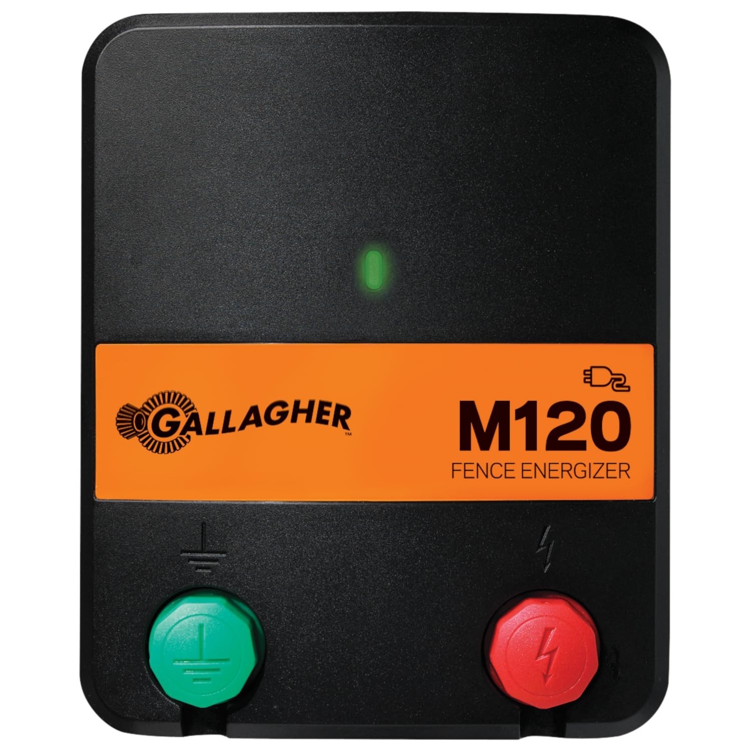 Electric Fence Energizer 110V AC Charger for Livestock Fencing | 15 Miles, 1.2 J