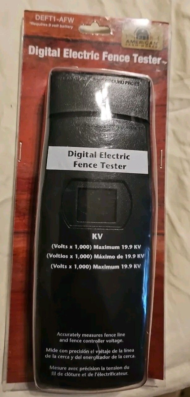 BRAND NEW! American Farm Works B36 Digital Electric Fence Voltage Tester