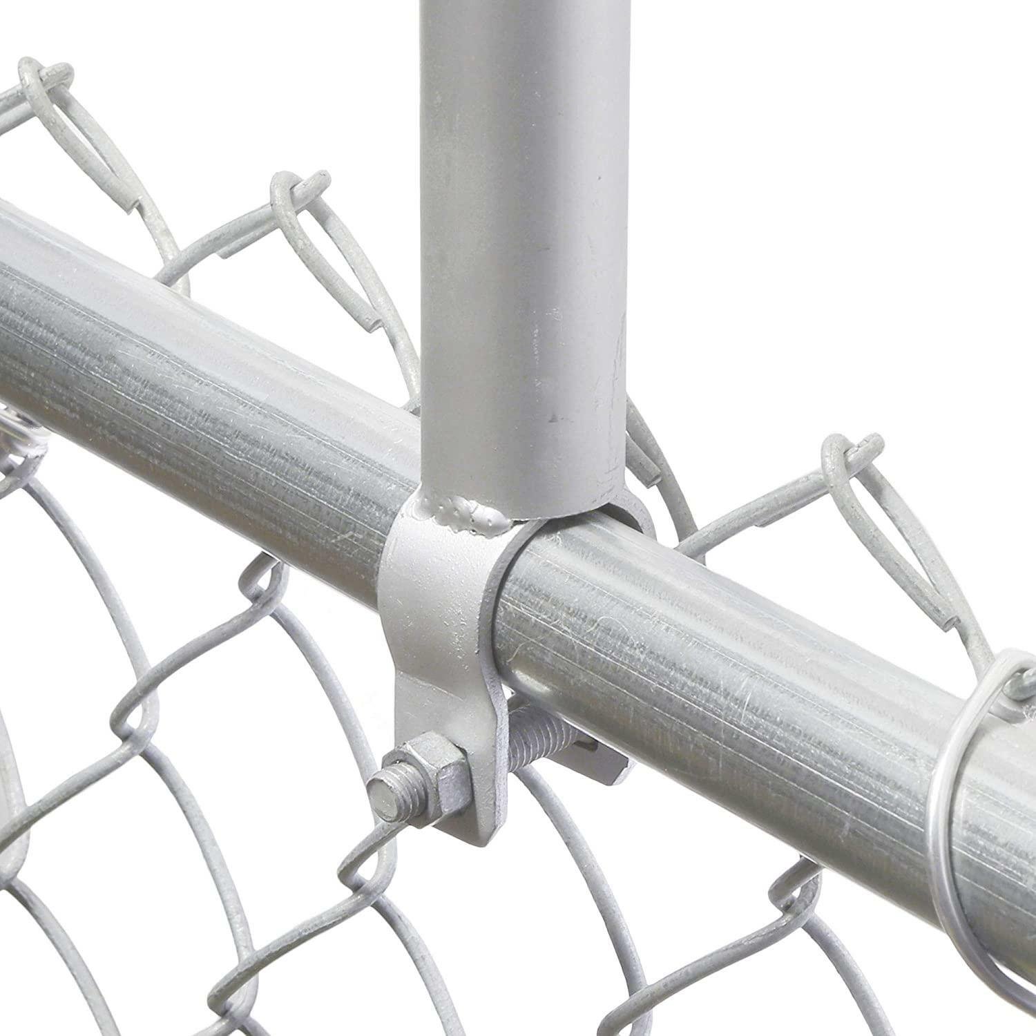 24″ Chain Link Fence Extension Posts Pack of 9 (Fits 1 5/8″ Top Rail)