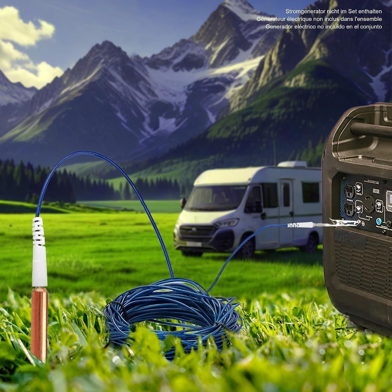 Compact 24″ Copper Rod for Generators