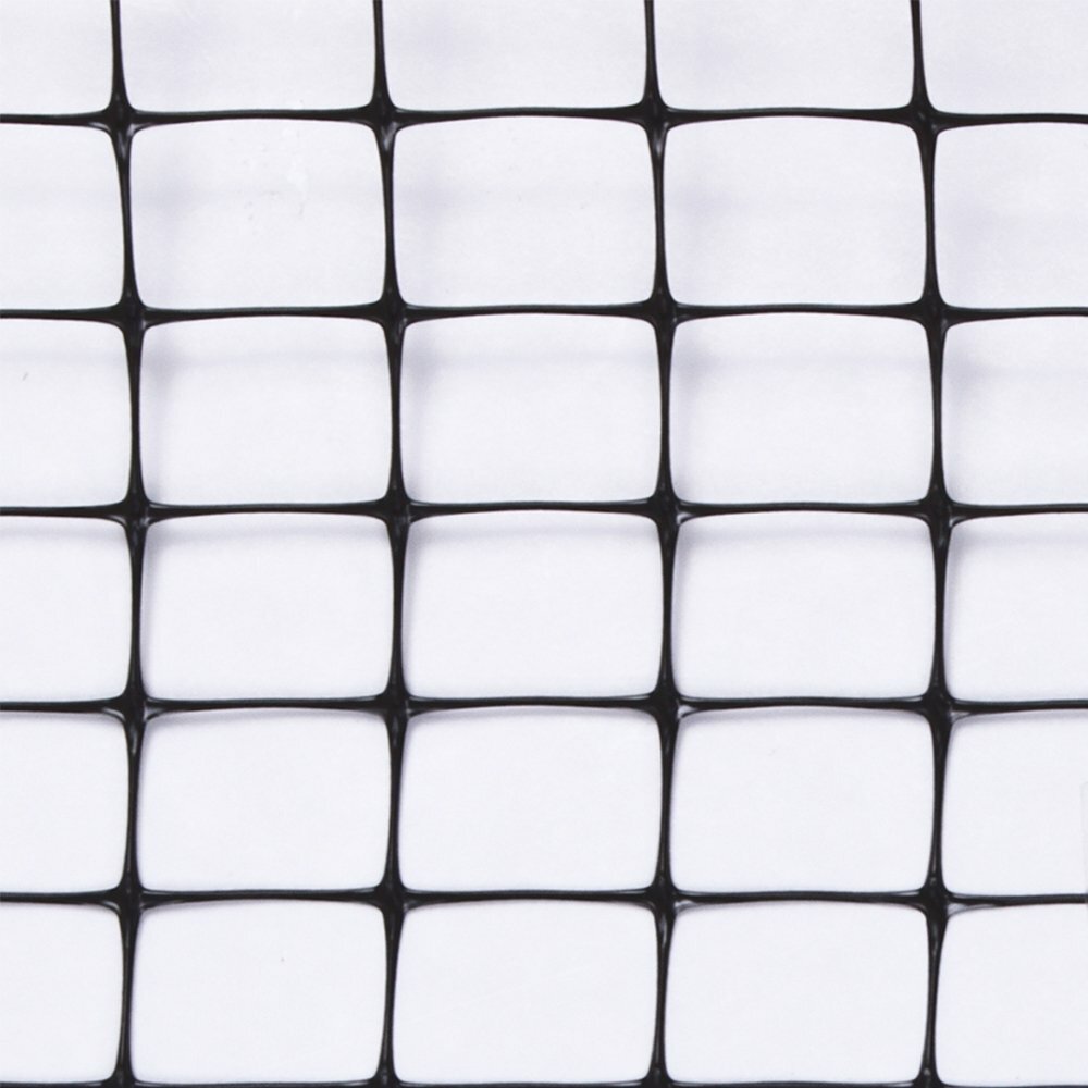 YardGard 889523A 36″ x 25′ ft 3/4″ x 1″ Black Mesh PVC Garden Netting – 12 Rolls