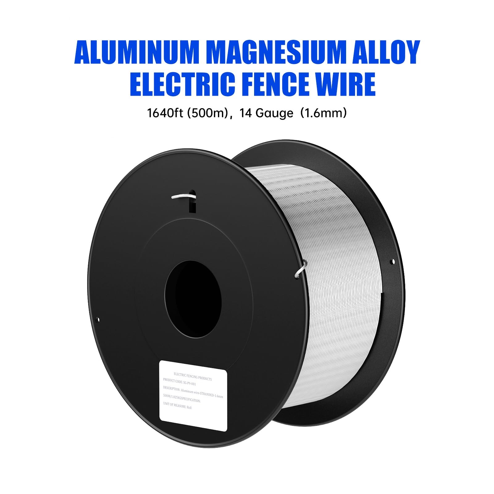 Aluminum Magnesium Alloy Wire 14 Gauge 1640ft (500m) – Diameter 1.6mm Strande…