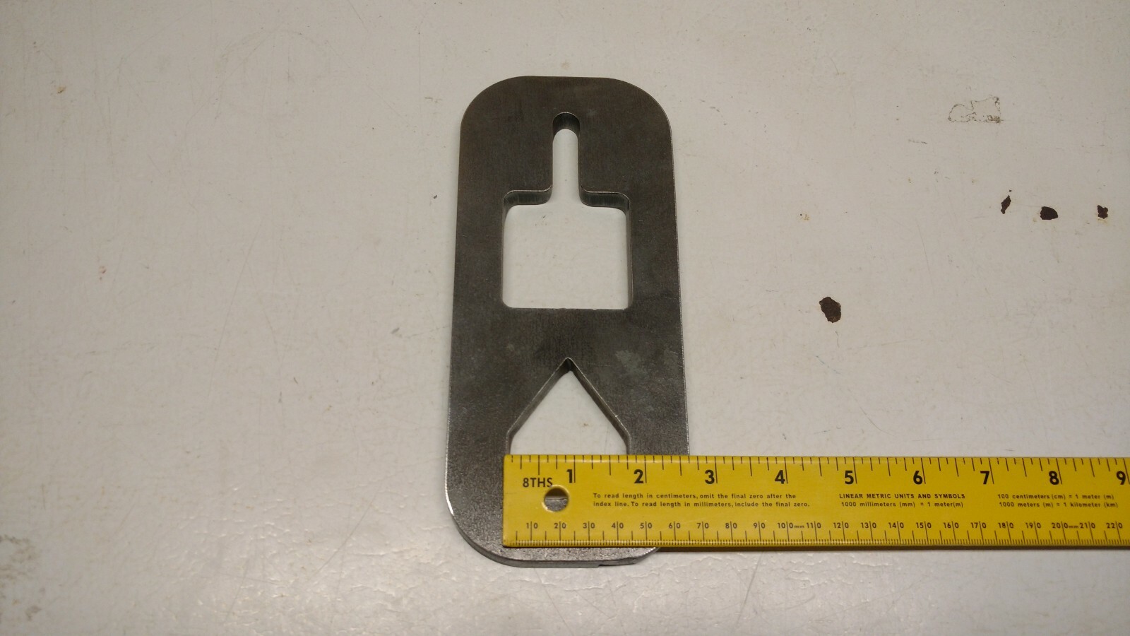 *NEW – HEAVY DUTY STEEL – T POST PULLER – PLATE ONLY – USE WITH JACK OR LOADER*