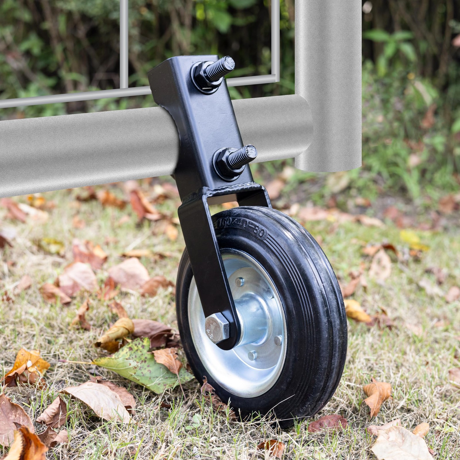 DURIGID 6 Inch Wheel for Gate, Gate Wheels for Metal Tube Gate, Heavy Duty Fa…