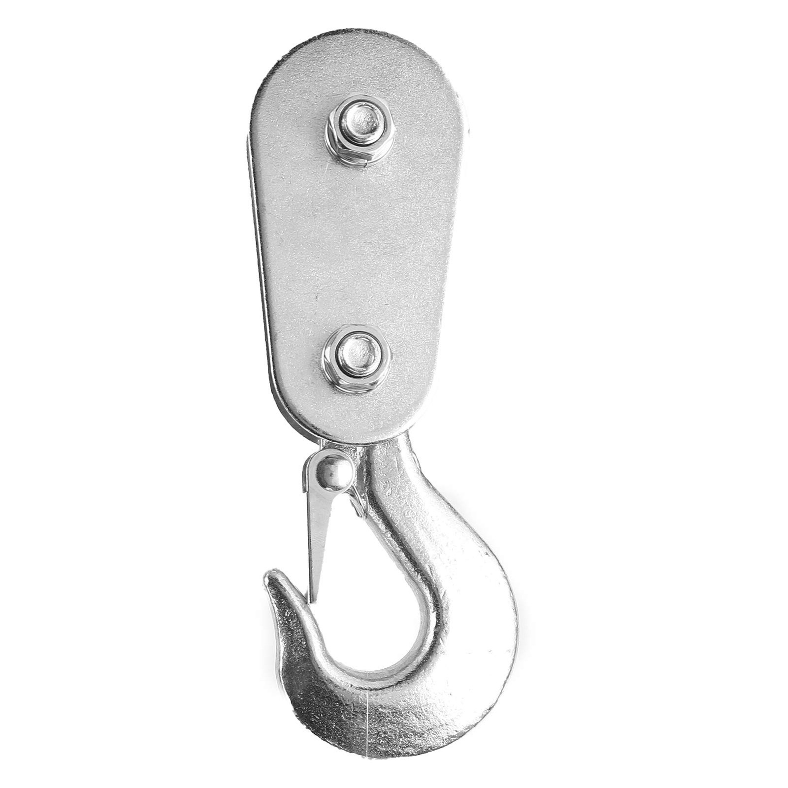 2 Tons Universal Snatch Block Hoist Hook Wire Rope Pulley For UTV/ATV