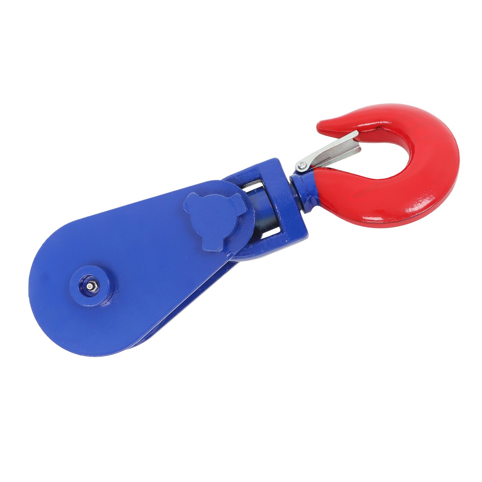 4 Ton Snatch Block with Hook – 8800lbs Capacity, 4.5″ Sheave, 1/2″ Wire Rope