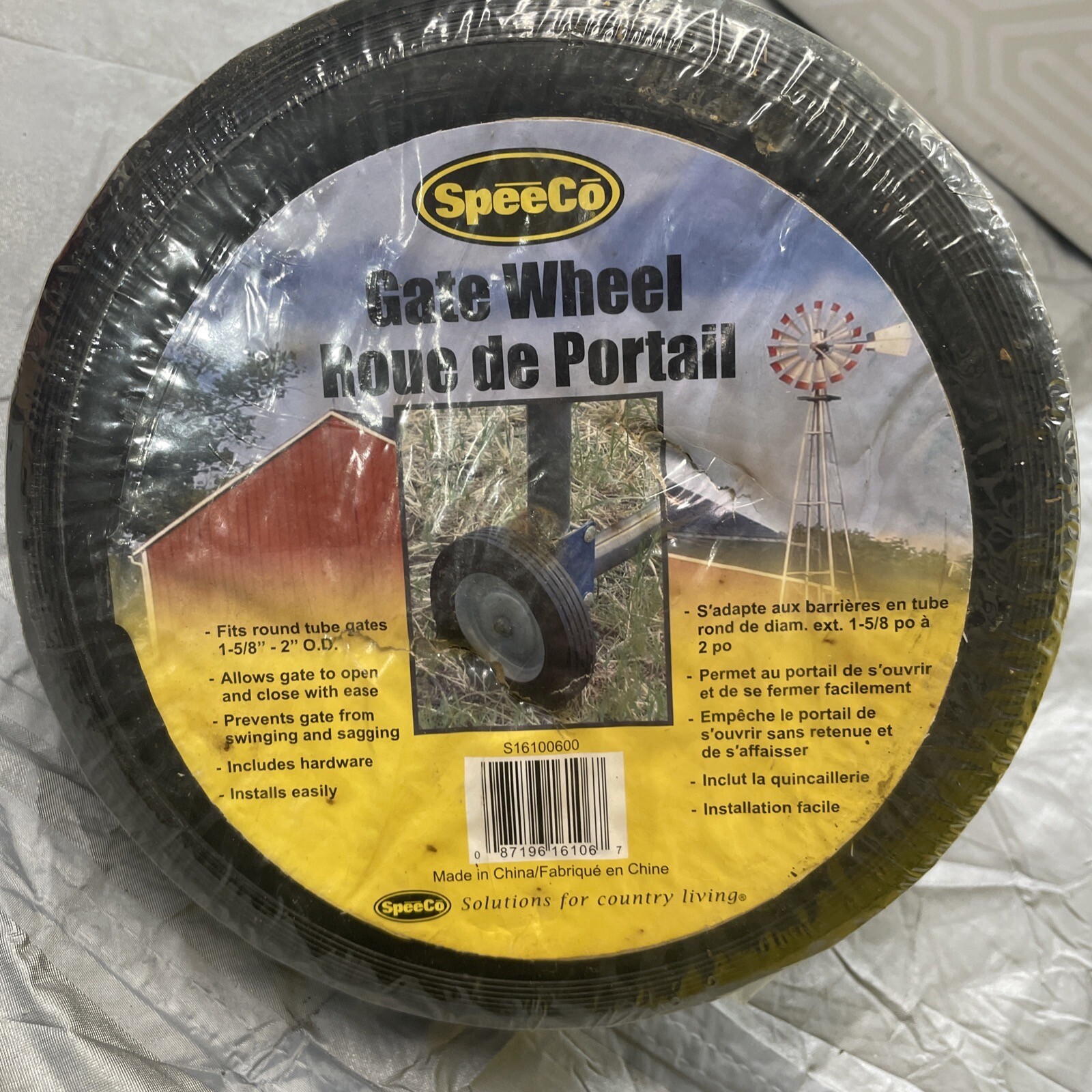 SpeeCo Farmex S16100600-GL161006 Gate Wheel