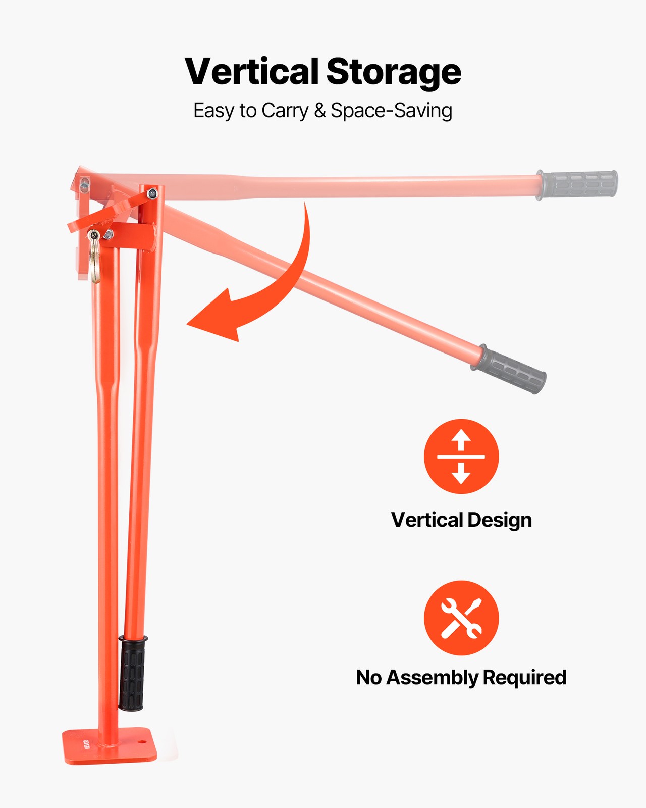 VEVOR 36in T Post Puller Heavy Duty Fence Post Puller Lifting Chain Not Included