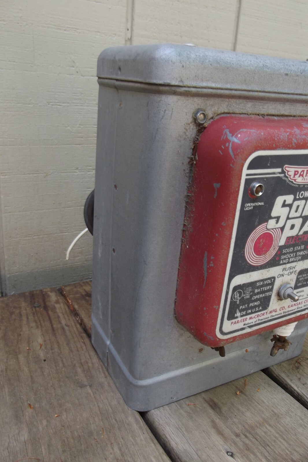 PARMAK Fence Charger Converted to 120v