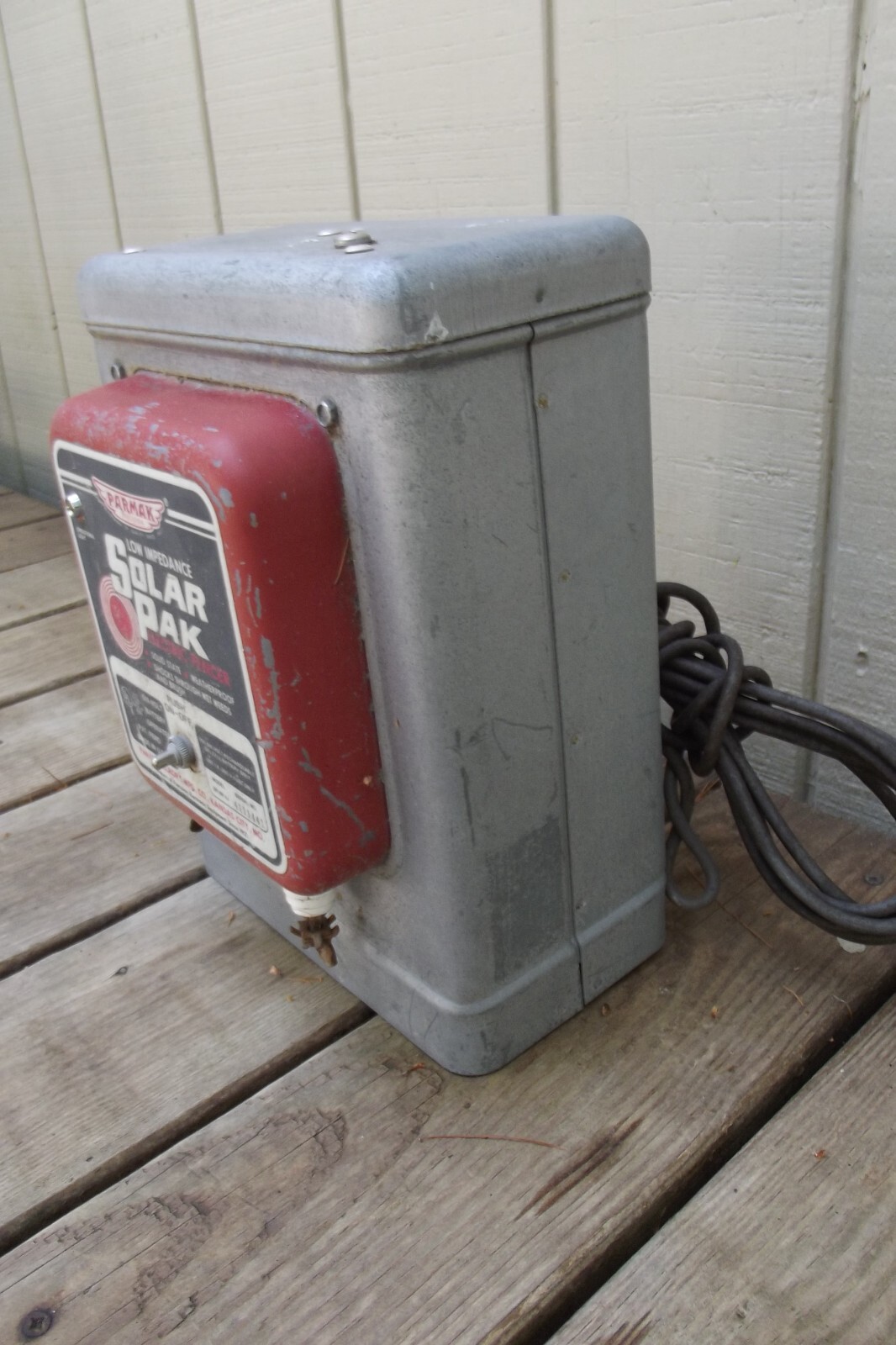 PARMAK Fence Charger Converted to 120v