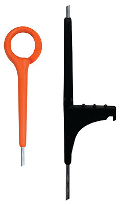 Gallagher G72315 Electric Fence Ring Top Post, 34-In. – Quantity 50