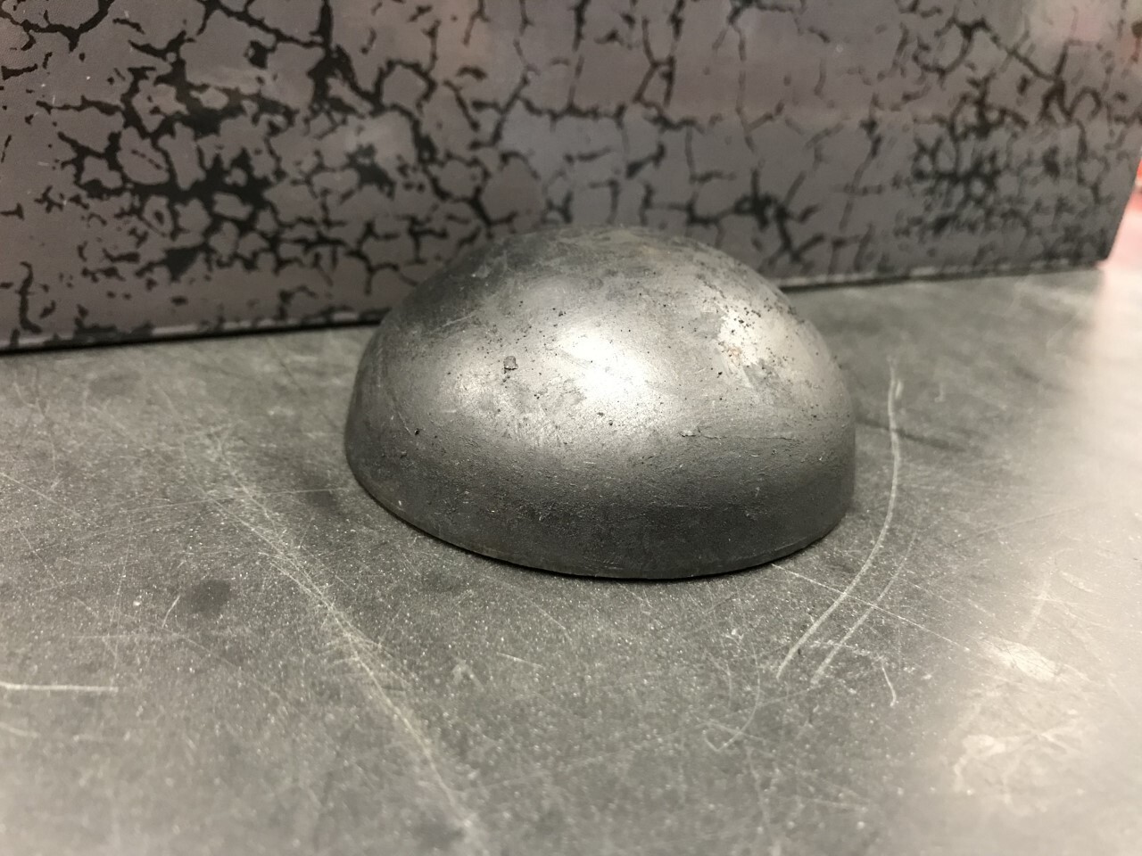 STEEL PIPE CAPS 2 7/8 WELD ON PIPE FENCE BRAND NEW