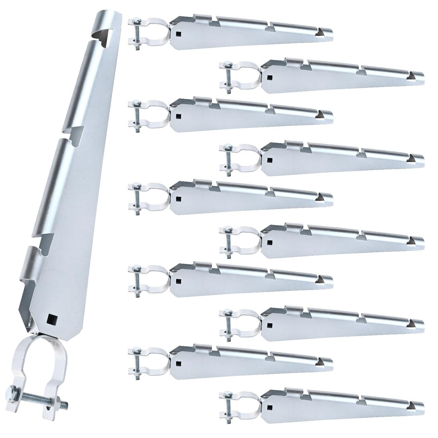 Barbed Wire Arm Extend Arm Barbed Wire for 1-3/8inch Hot-Dip Galvanized Steel…