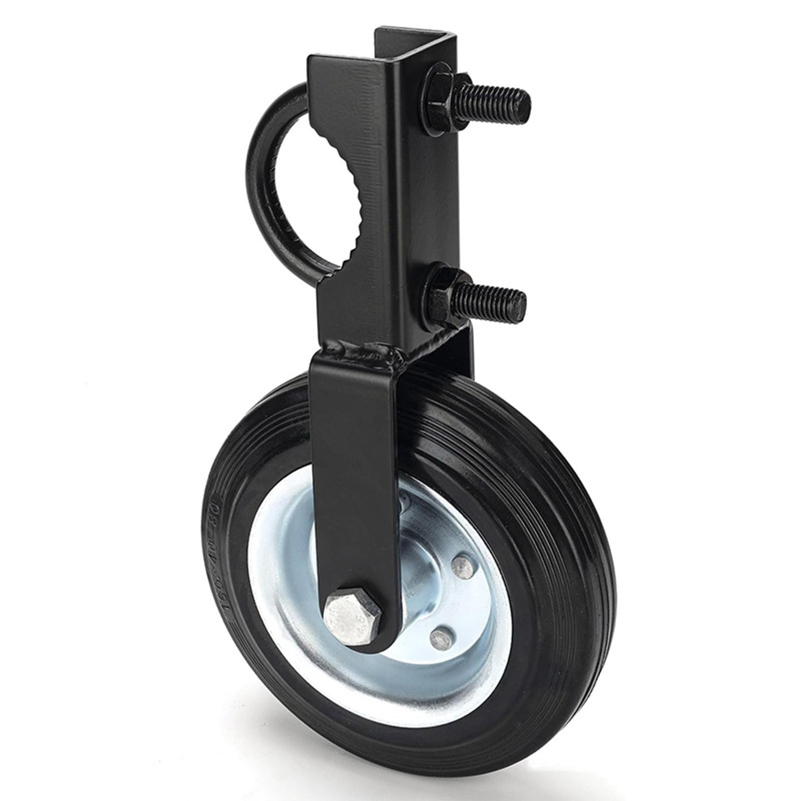 Fence Gate Caster Wheel Easy Installation Universal Mount Adjustable Height for