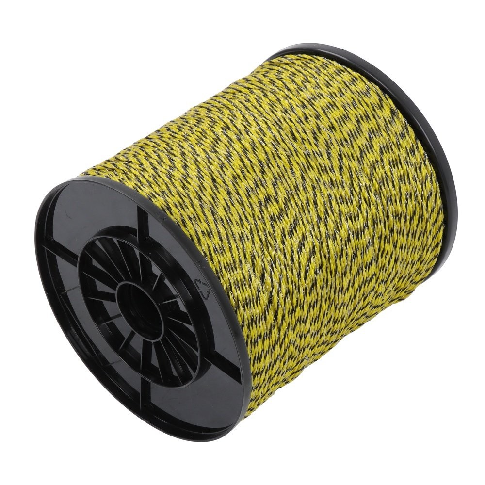 Upgraded Electric Fence Polywire 3366 Feet 1026 Meters 6 Stainless Steel Strand