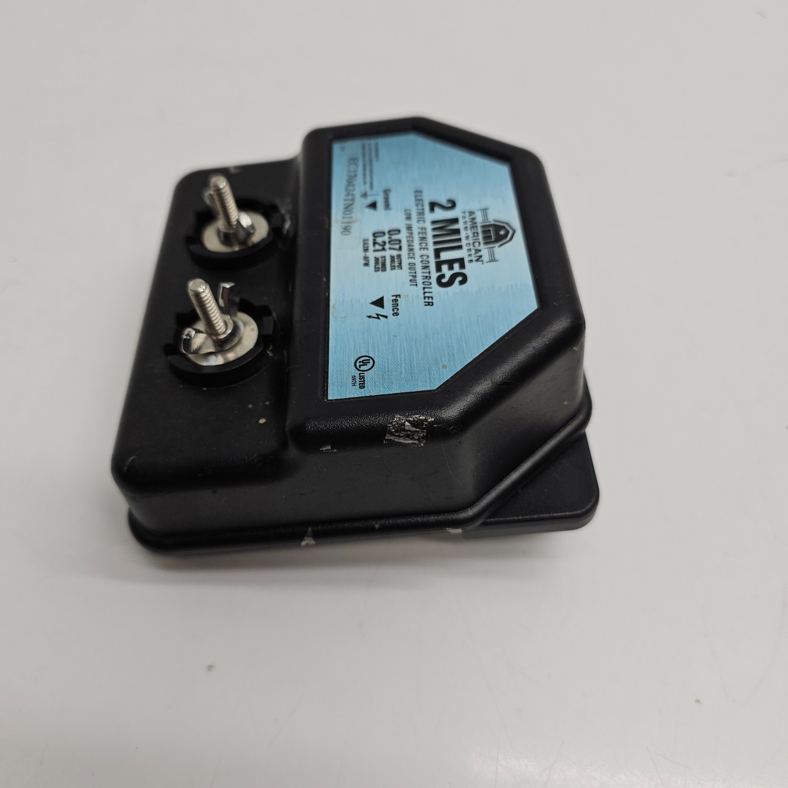 American Farm Works Fence Controller EA2M-AFW 2 Mile Black Energizer