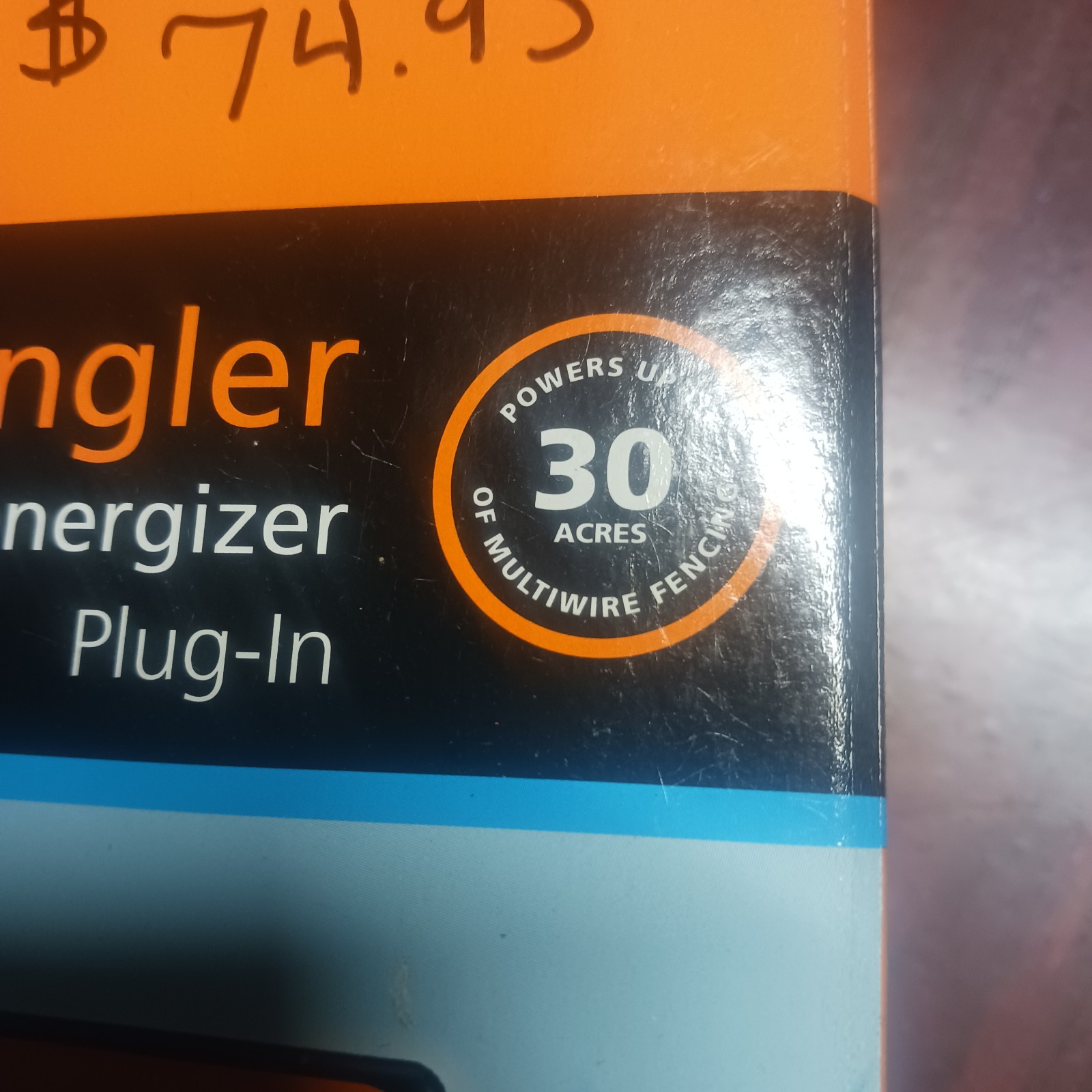 Gallagher The Wrangler Electric Fence Energizer Plug In Up To 30 Acres