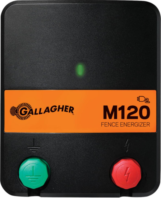 Gallagher Portable M120 Mains Fence Energizer ( G330434 ) – Not Ship CA