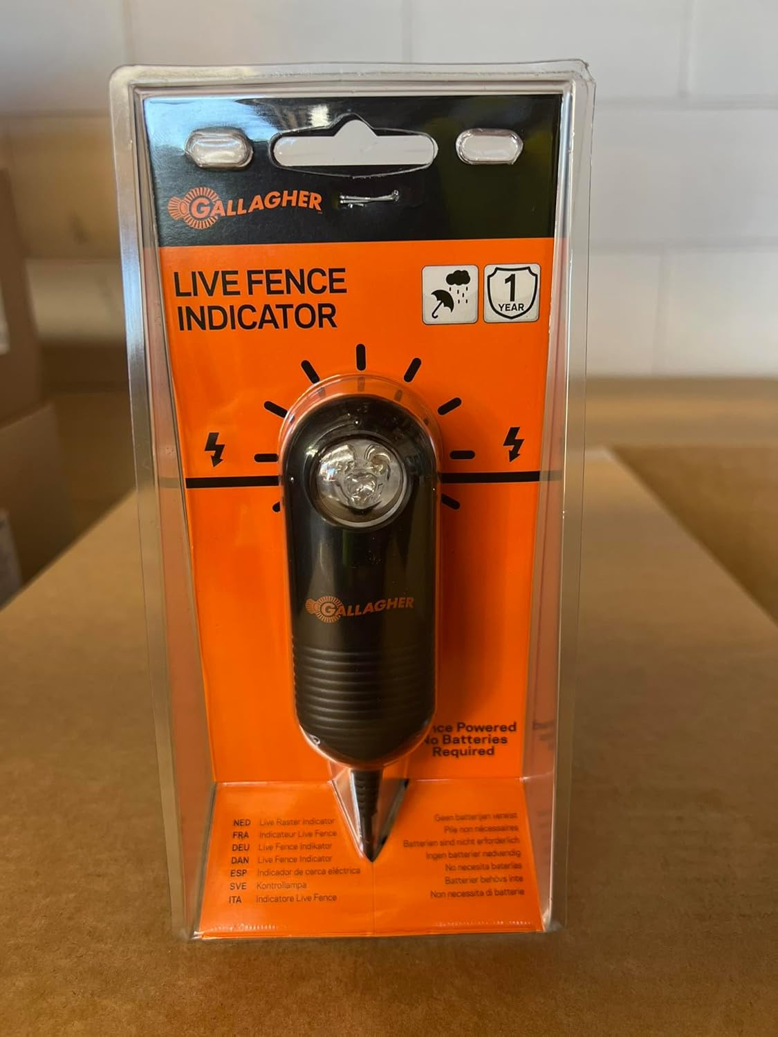 Live Fence Indicator | Detects Electric Fence Energizer Pulse | Visible LED Ligh