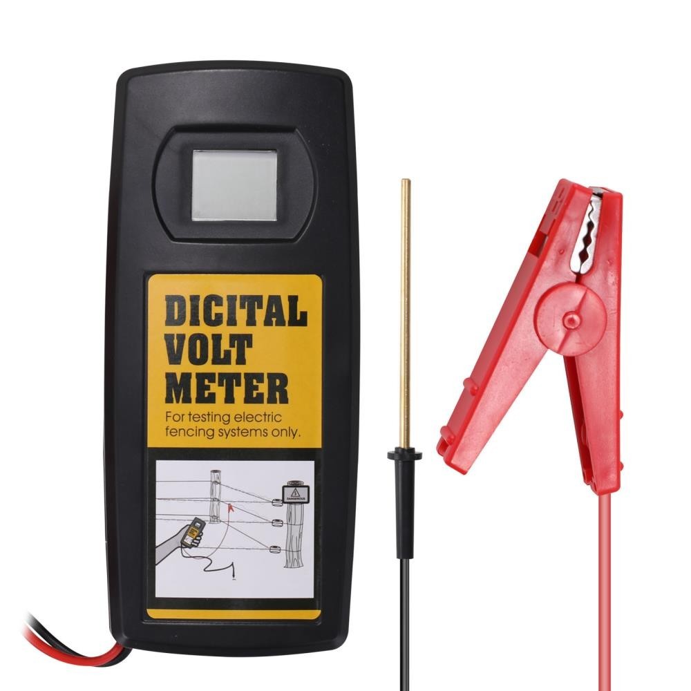 9.9KV Digital Fence Tester Home Garden Horse Livestock Electric Fence Z2P7 [