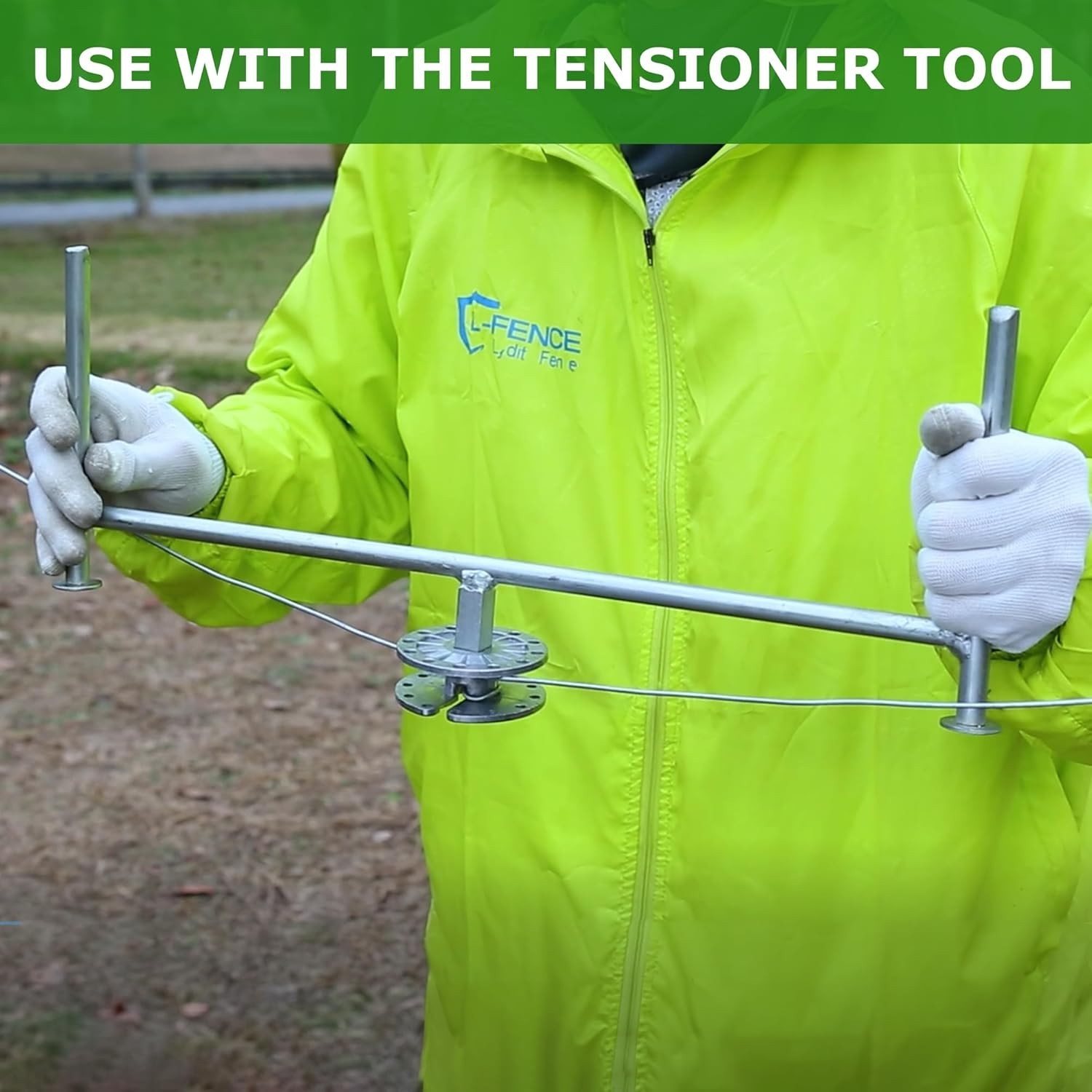 Electric Fence Wire Strainer, 10Pcs Rapid Wire Tensioner, Fence Tightener