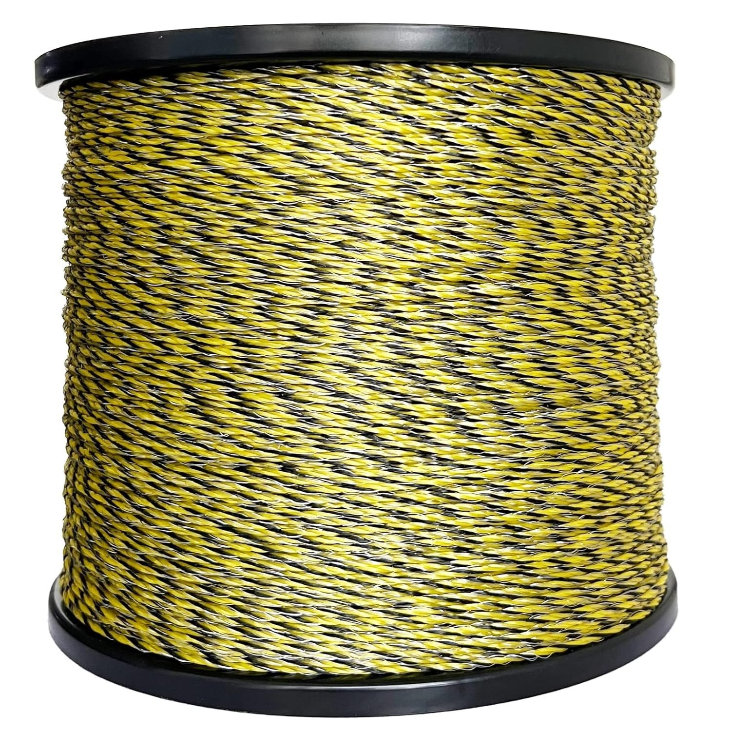 Upgraded Electric Fence Polywire 3366 Feet 1026 Meters, 6 Stainless Steel Str…
