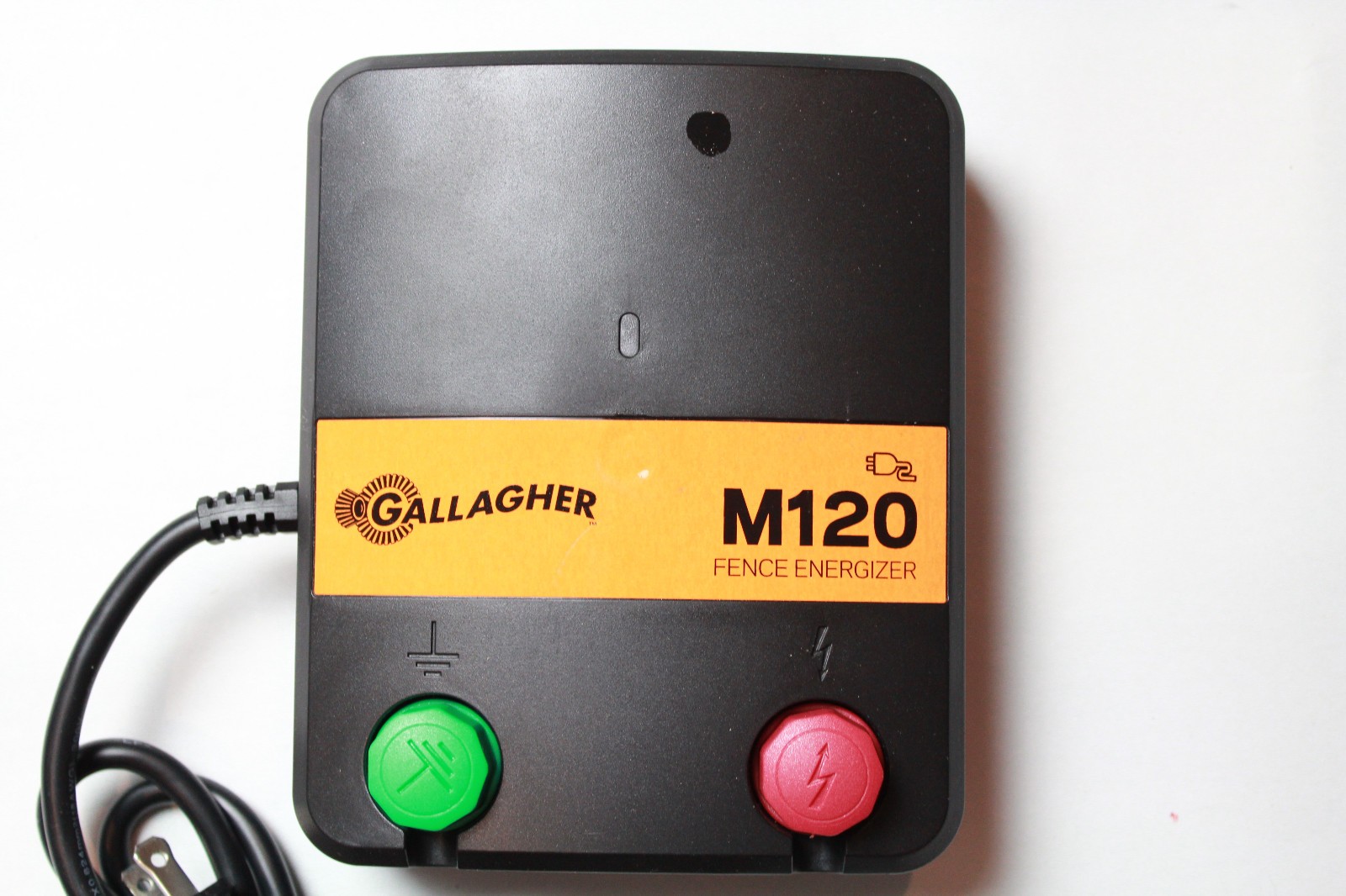NEW Gallagher Portable M120 Mains Fence Energizer ( G330434 ) – Not Ship CA