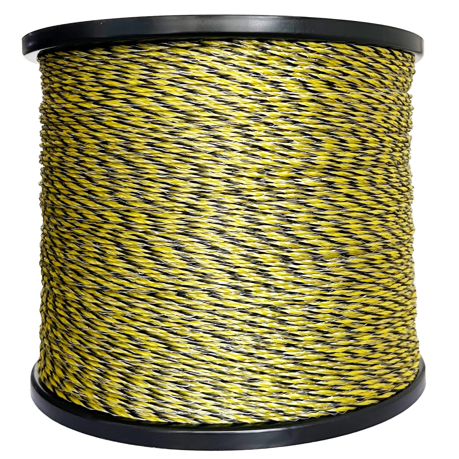 Upgraded Electric Fence Polywire 3366 Feet 1026 Meters, 6 Stainless Steel Str…